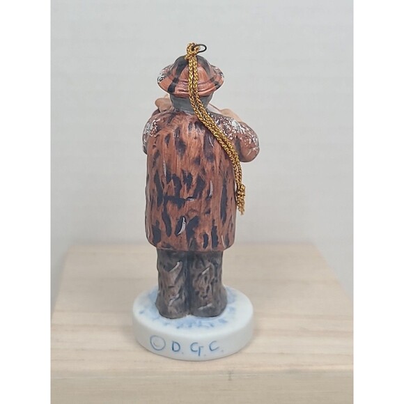 Vintage Emmett Kelly Clown Figurine Christmas Tune 1992 Ornament Dave Grossman - Picture 2 of 3